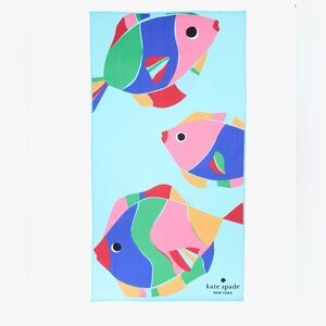 Kate spade Fish beach towel 🐟